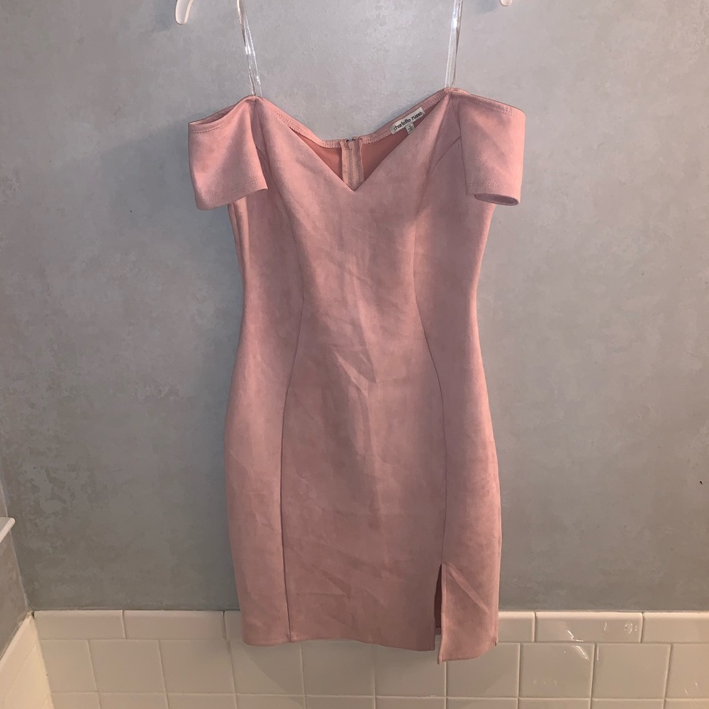 Charlotte Russe Adorable Off the Shoulder Dress